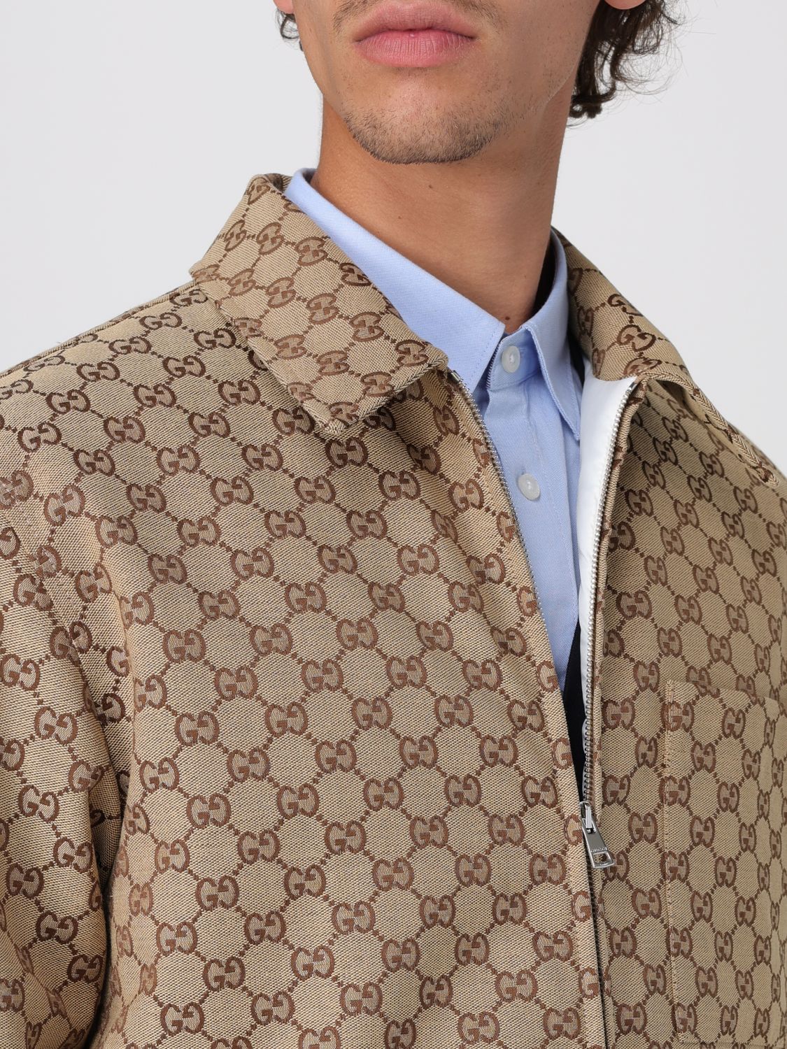 Gucci Jacket Men Beige