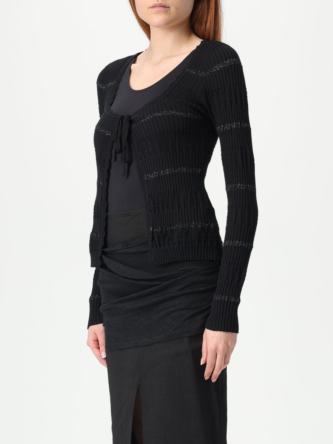 Pinko Cardigan Woman Black
