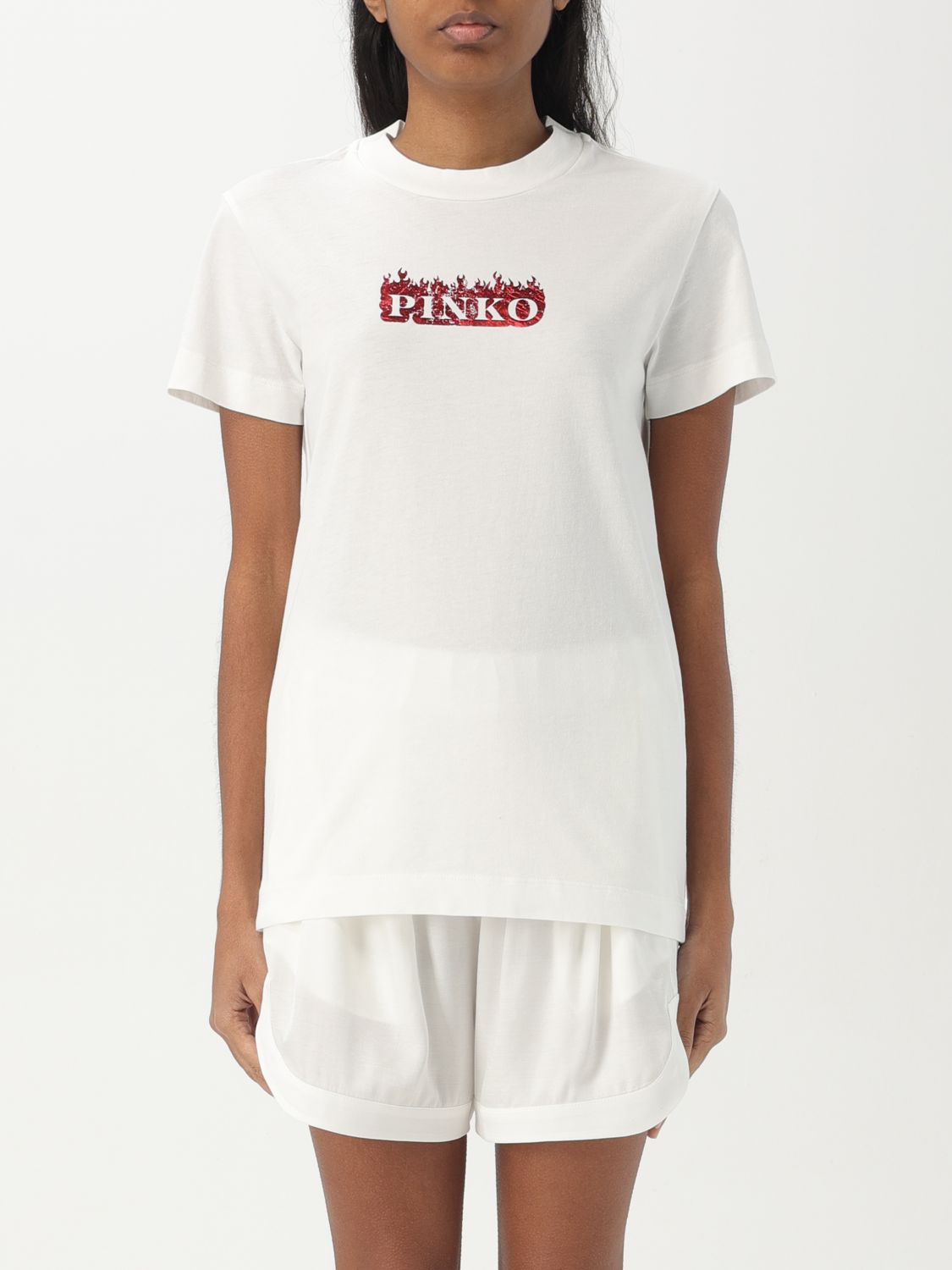 Pinko T Shirt Woman White