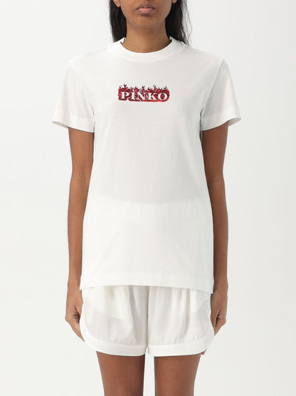 Pinko T Shirt Woman White