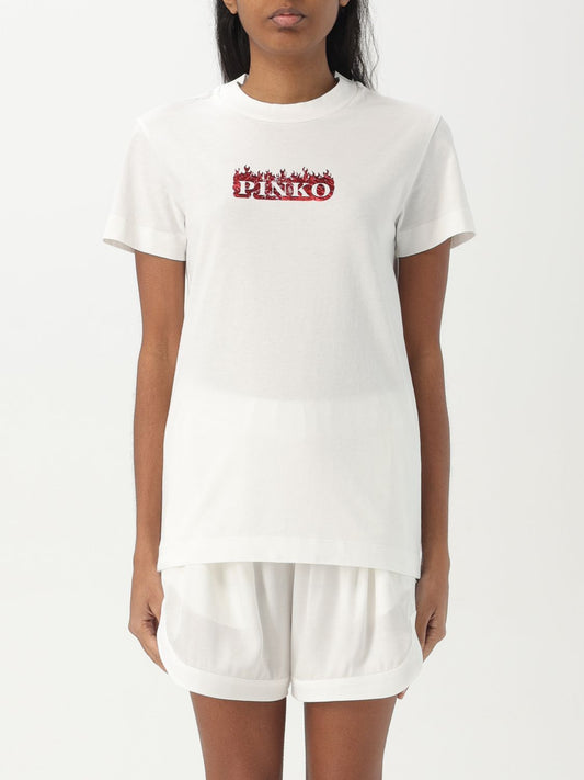 Pinko T Shirt Woman White