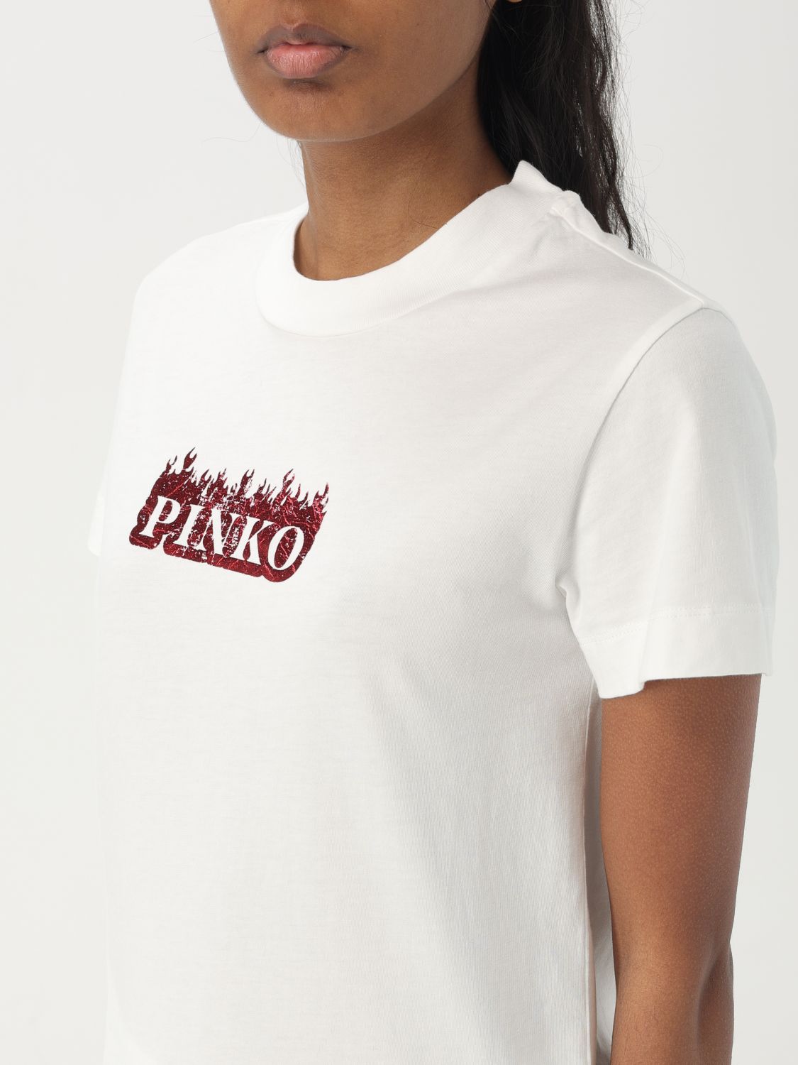 Pinko T Shirt Woman White