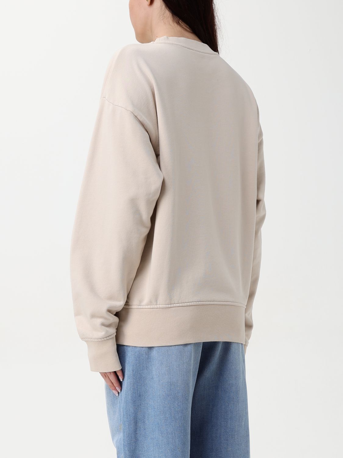 Pinko Sweatshirt Woman Beige