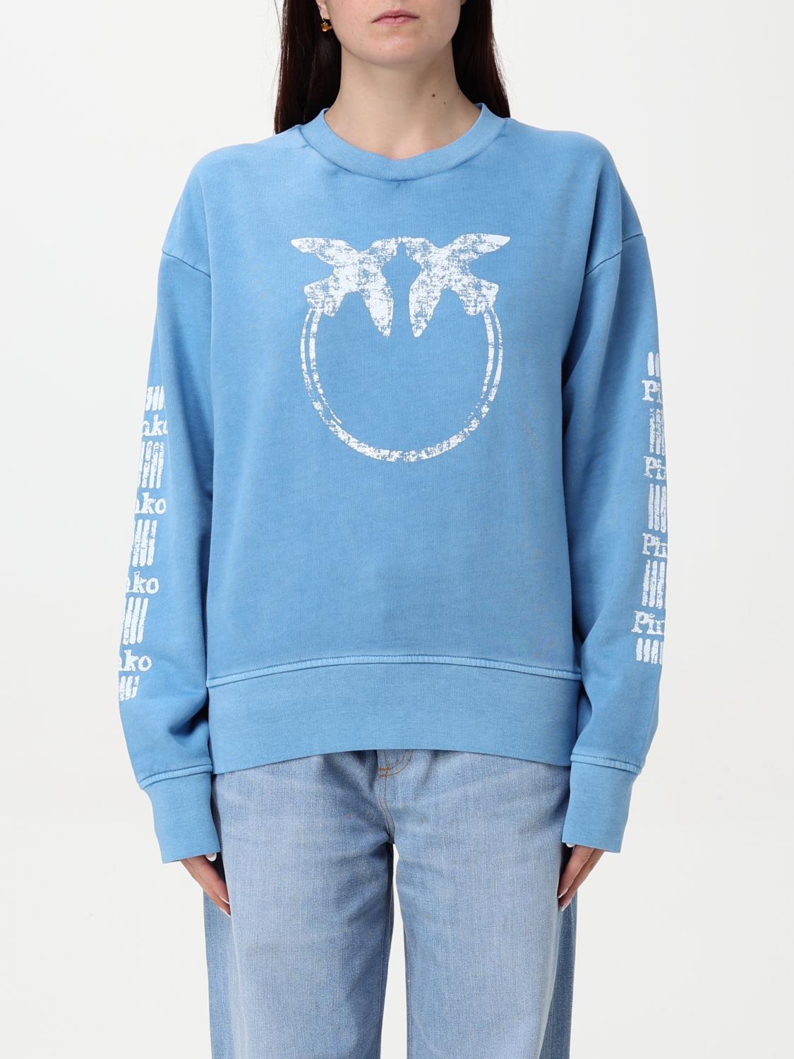 Pinko Sweatshirt Woman Beige
