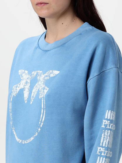 Pinko Sweatshirt Woman Beige
