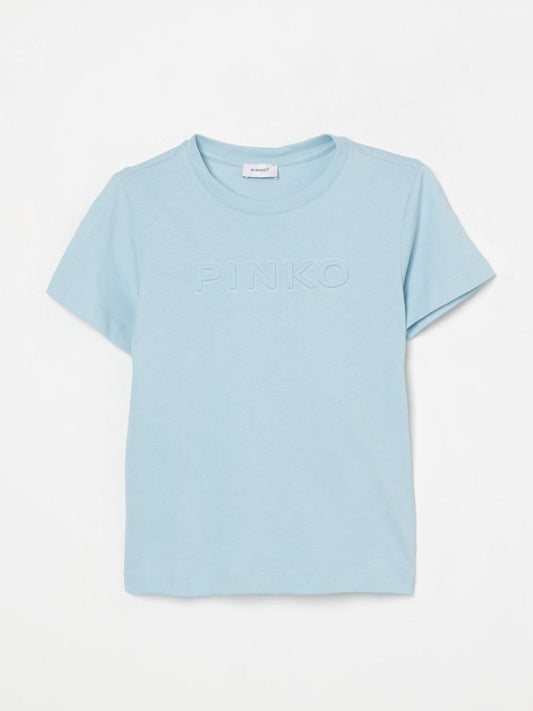 Pinko T Shirt Kids Gnawed Blue