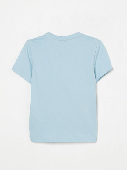 Pinko T Shirt Kids Gnawed Blue