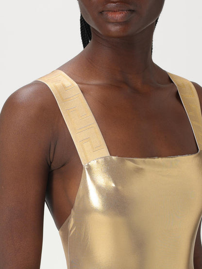 Versace Swimsuit Woman Gold