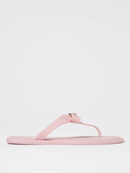 Versace Flat Sandals Woman Pink