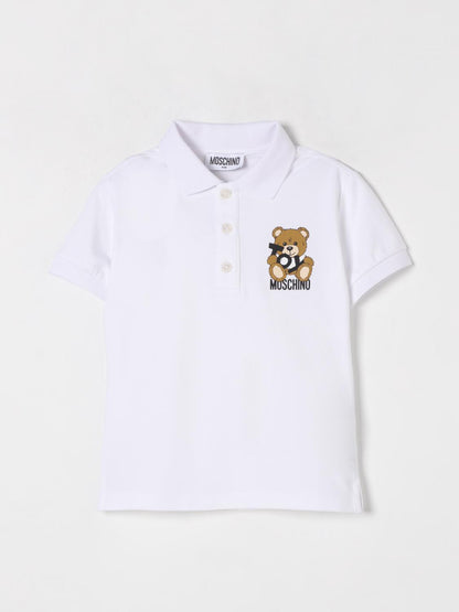 Moschino Polo Shirt Kids White
