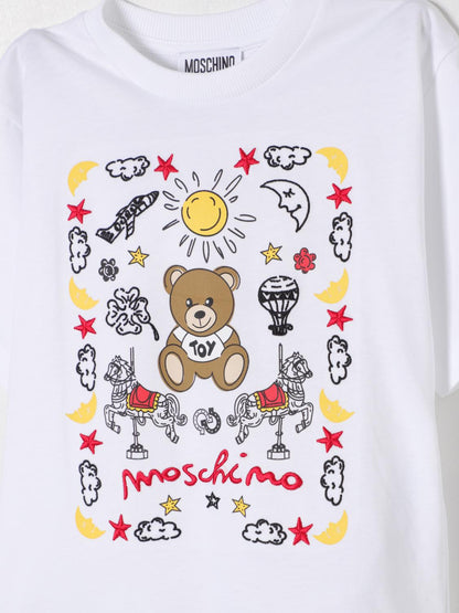 Moschino T Shirt Kids Pink