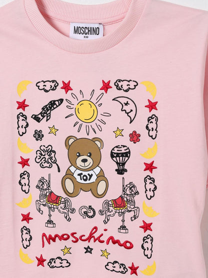 Moschino T Shirt Kids Pink
