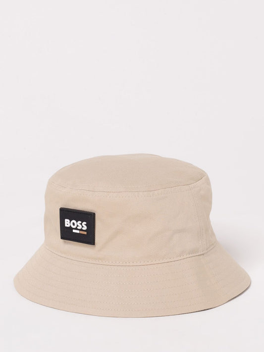 Boss Hat Kids Beige