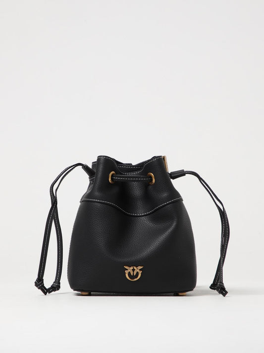 Pinko Crossbody Bags Woman Black