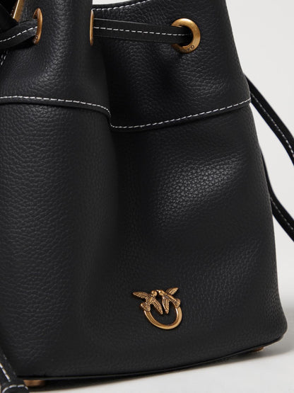 Pinko Crossbody Bags Woman Black