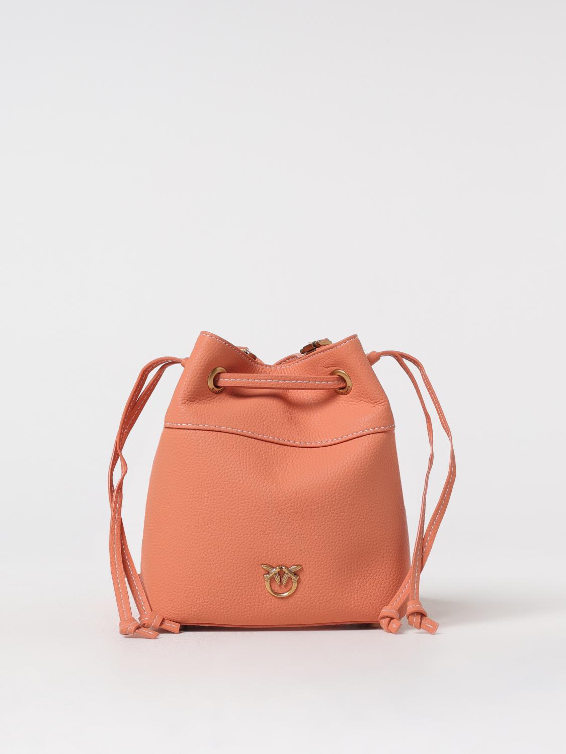 Pinko Crossbody Bags Woman Black