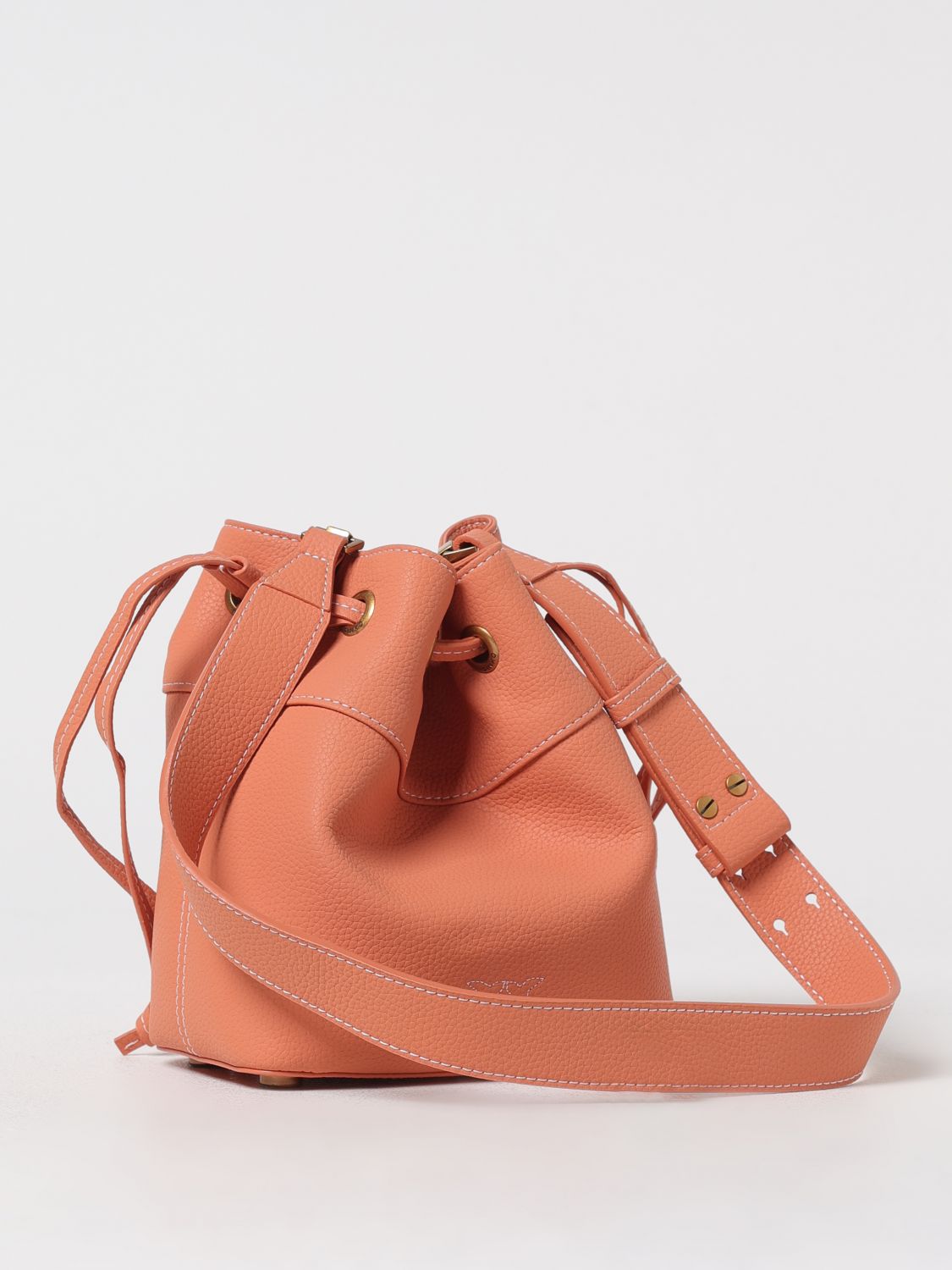 Pinko Crossbody Bags Woman Black