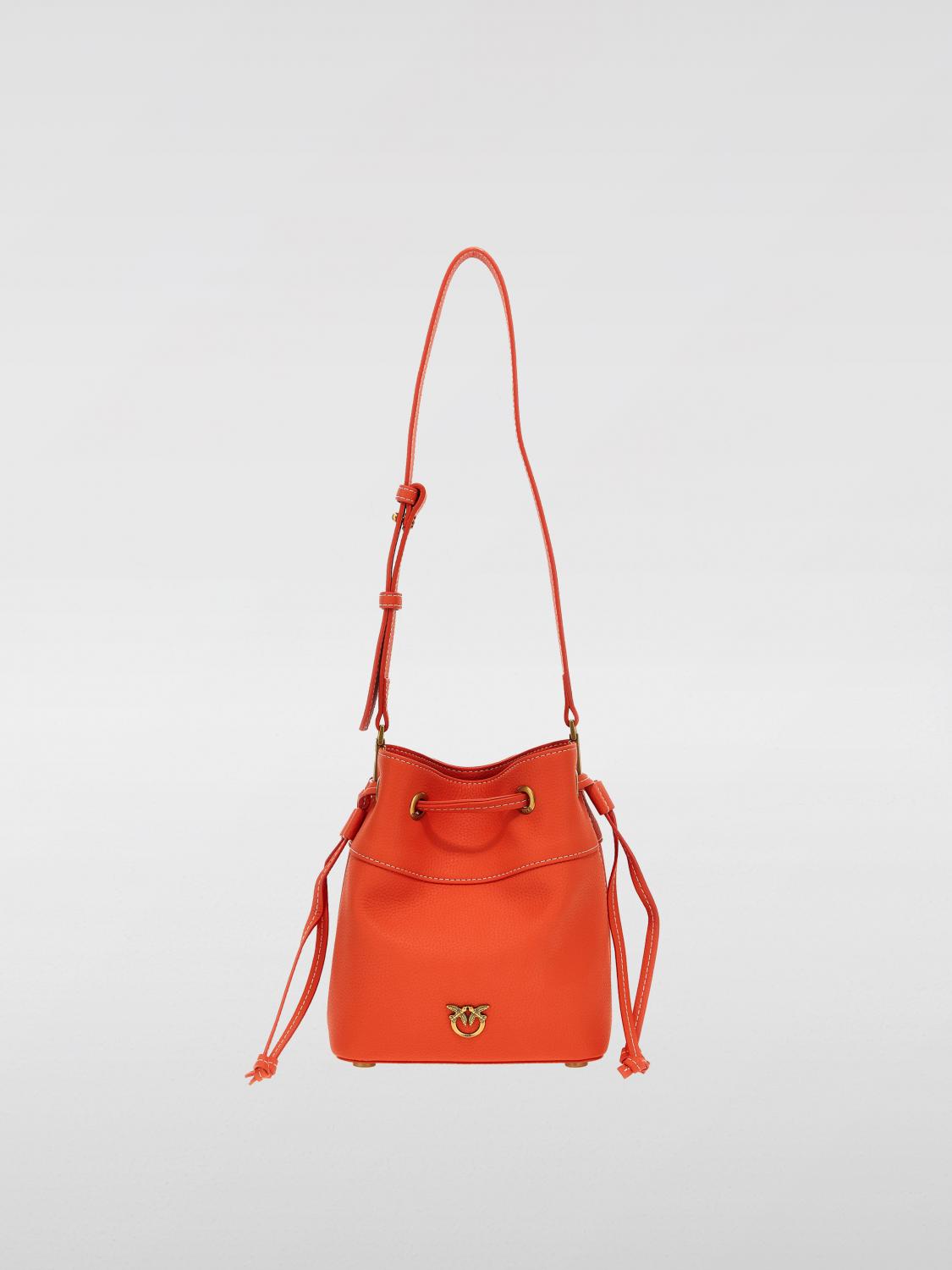 Pinko Crossbody Bags Woman Black