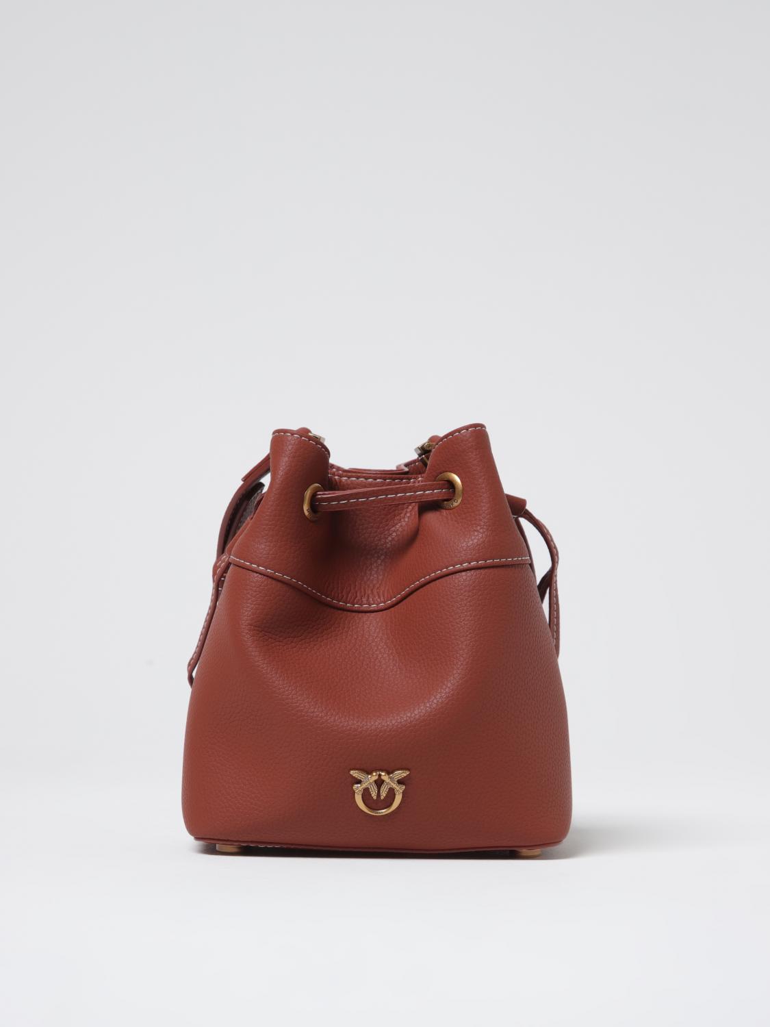 Pinko Crossbody Bags Woman Black