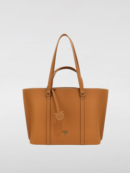 Pinko Tote Bags Woman Beige