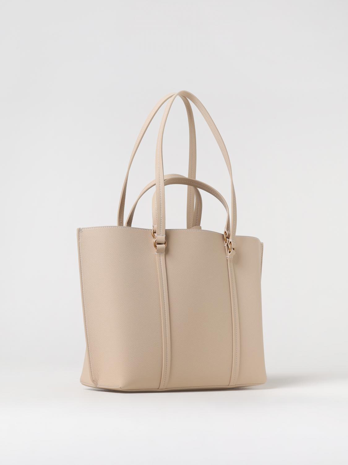 Pinko Tote Bags Woman Beige