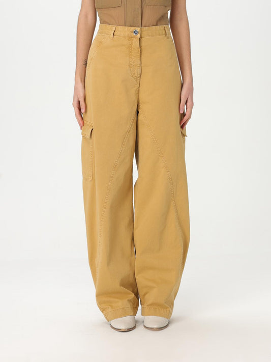 Pinko Pants Woman Yellow