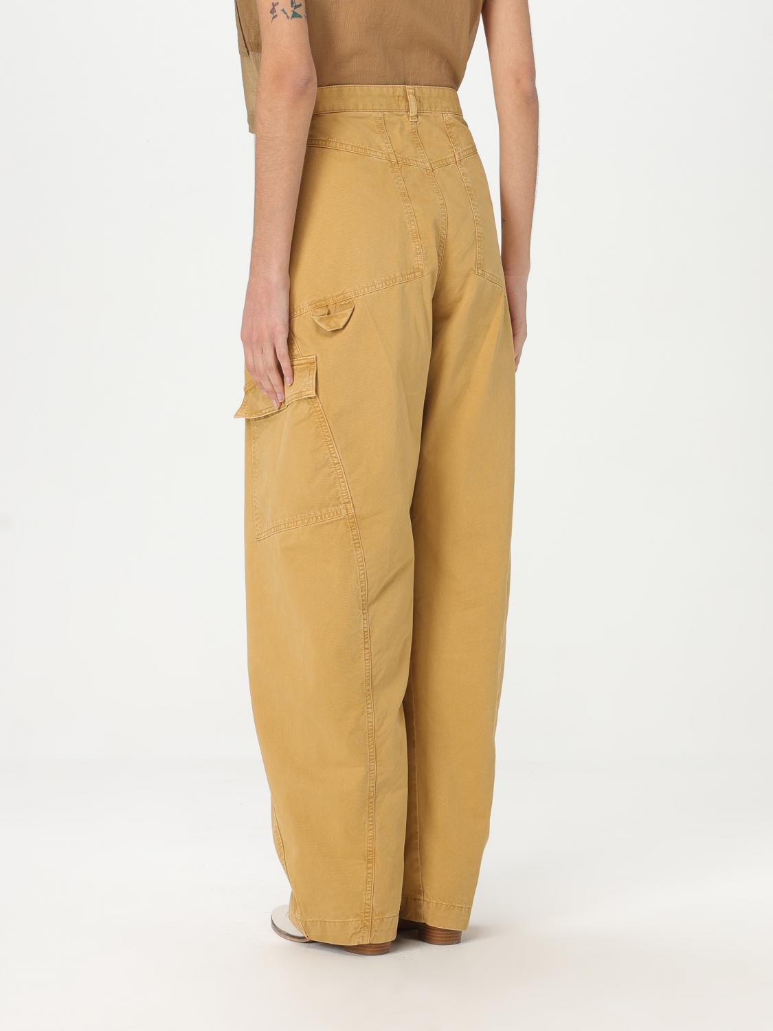 Pinko Pants Woman Yellow