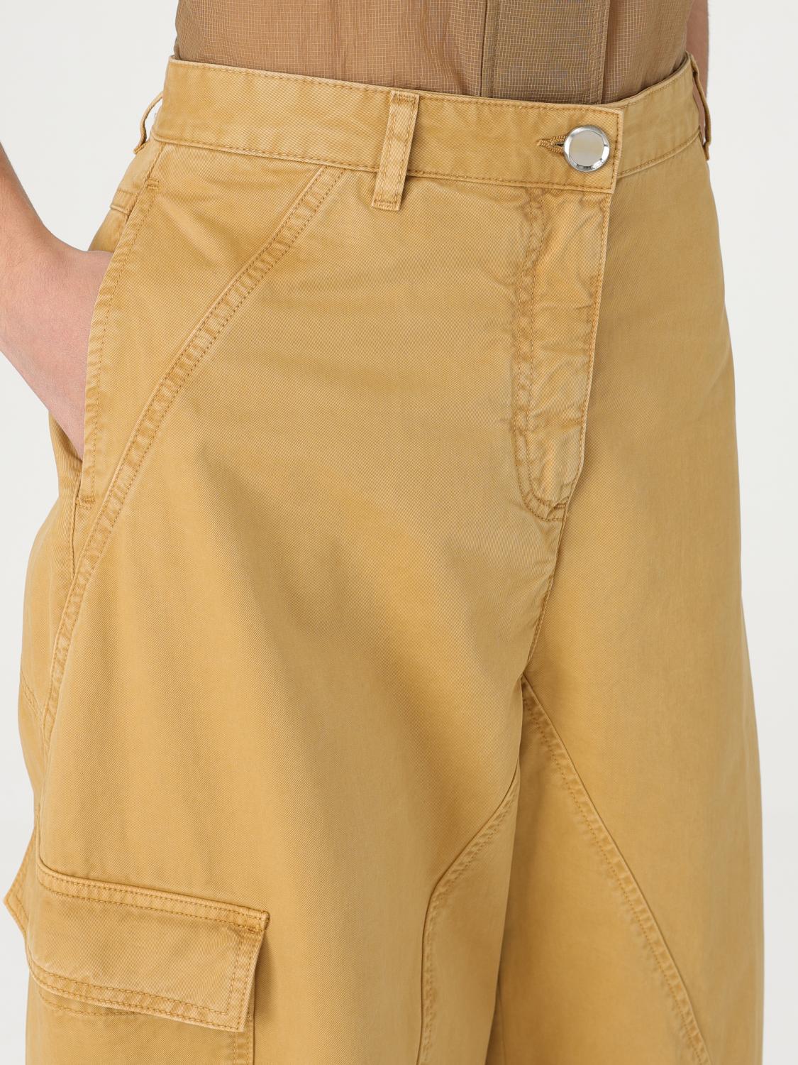 Pinko Pants Woman Yellow