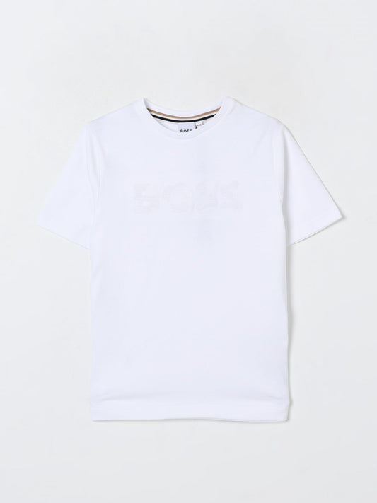 Boss T Shirt Kids White