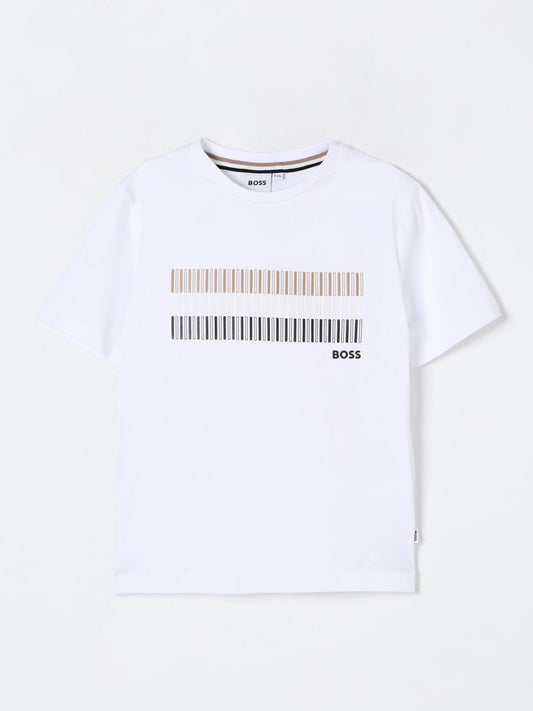Boss T Shirt Kids White