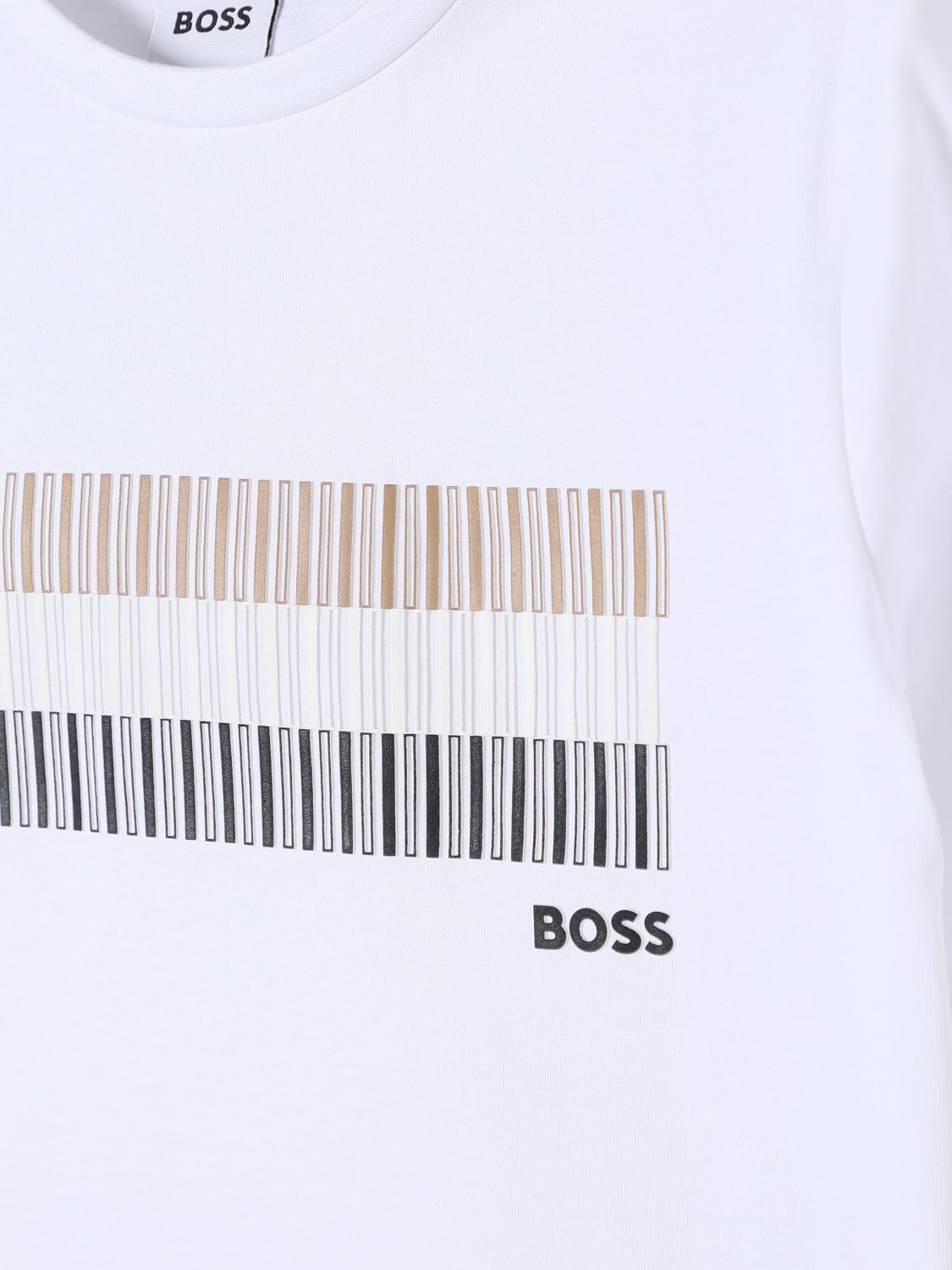 Boss T Shirt Kids White