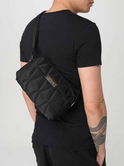 Versace Shoulder Bag Men Black