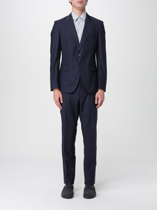 Boss Suit Men Blue