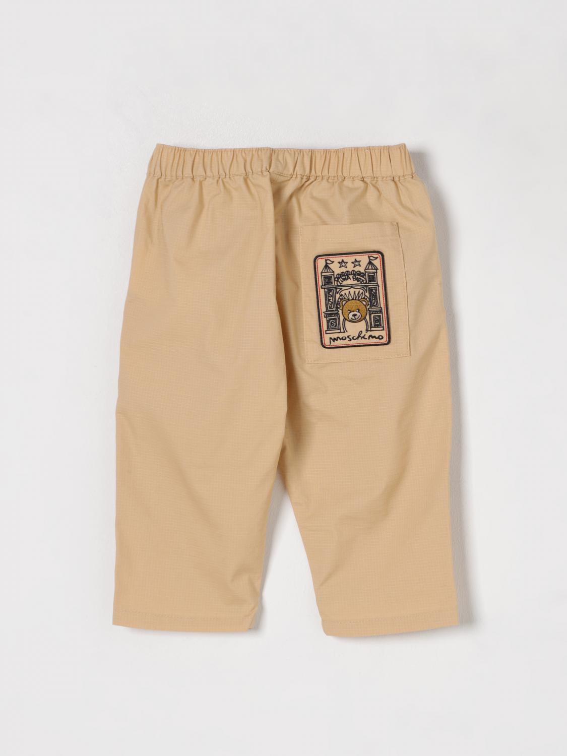 Moschino Pants Kids Beige