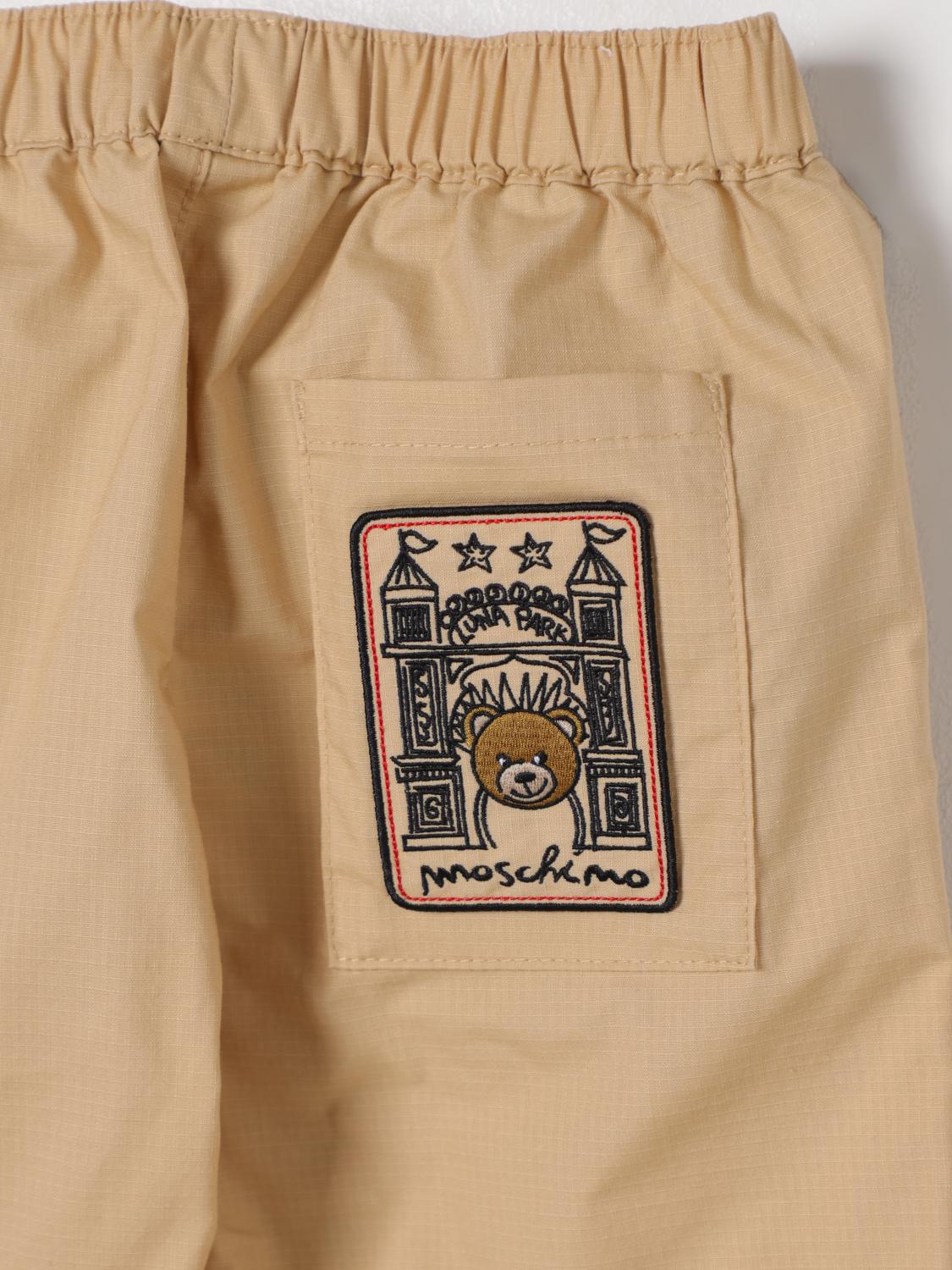 Moschino Pants Kids Beige