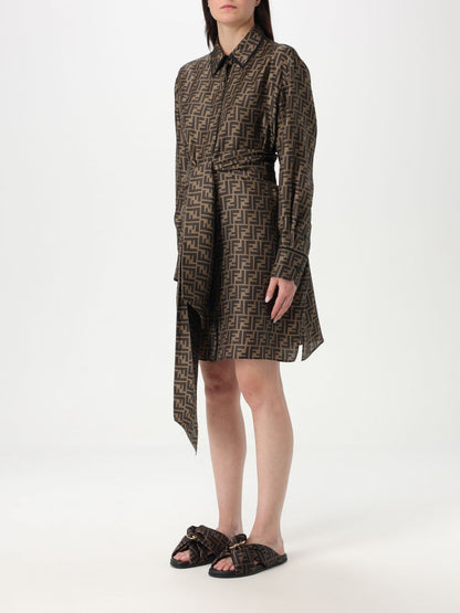 Fendi Dress Woman Mud