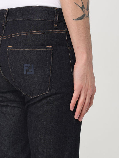 Fendi Jeans Men Blue