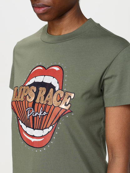 Pinko T Shirt Woman Green