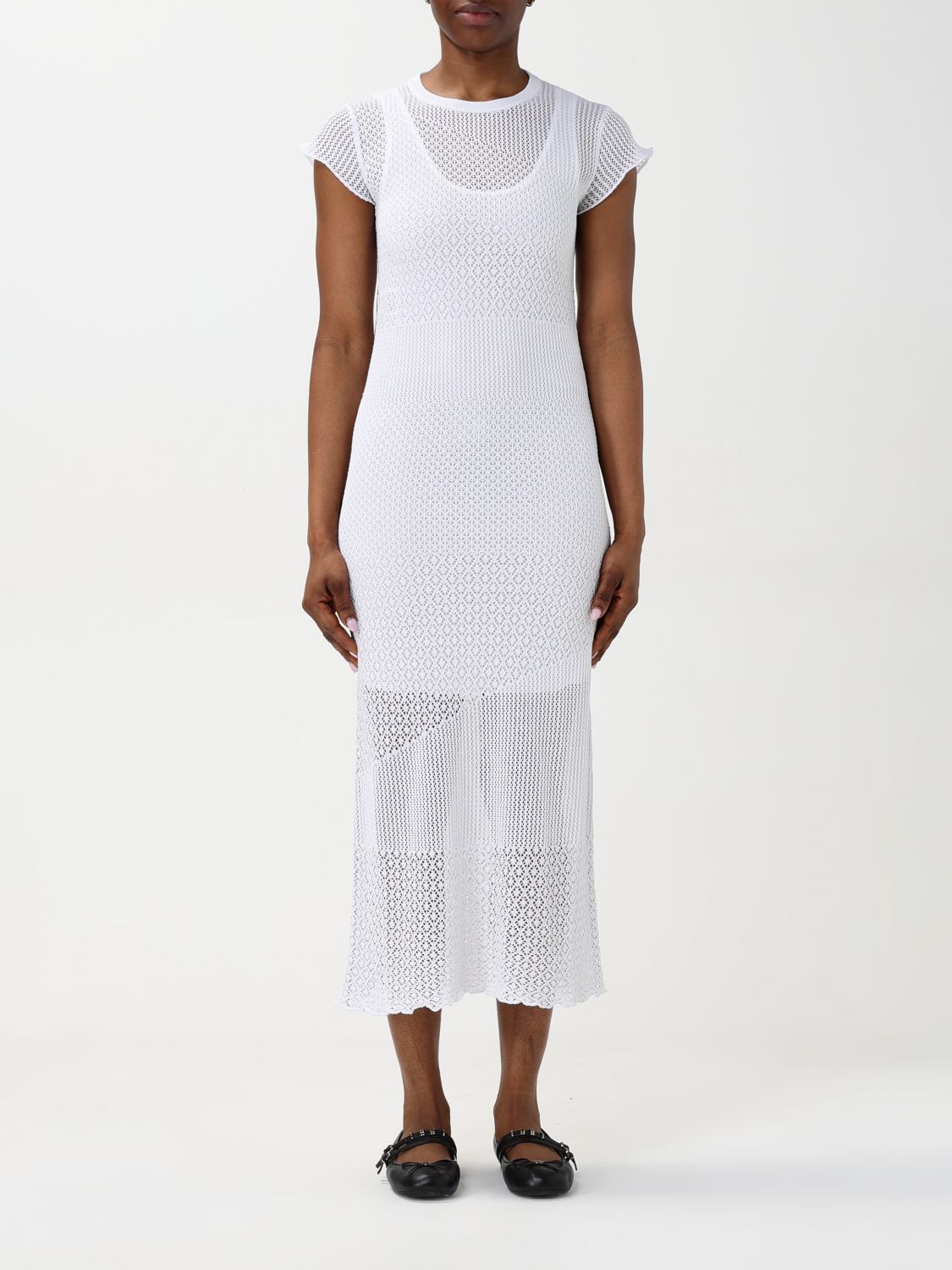 Pinko Dress Woman Brown