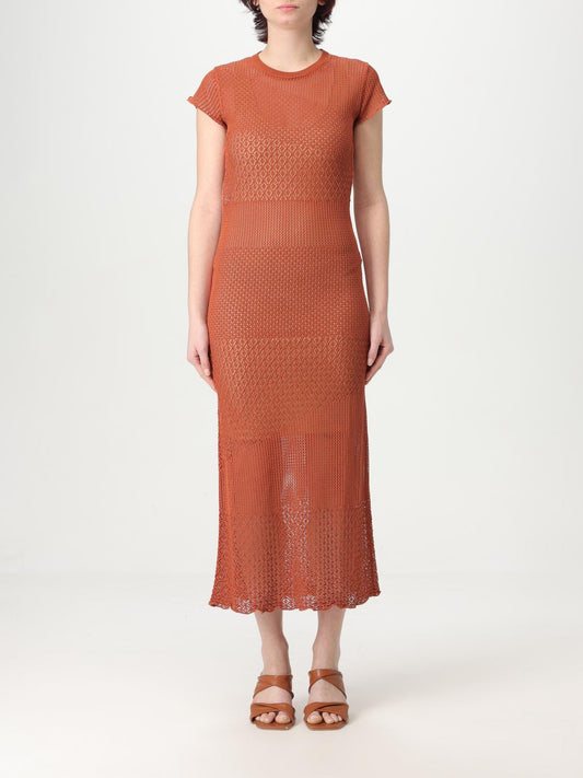 Pinko Dress Woman Brown