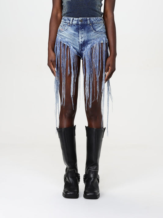 Diesel Short Woman Blue
