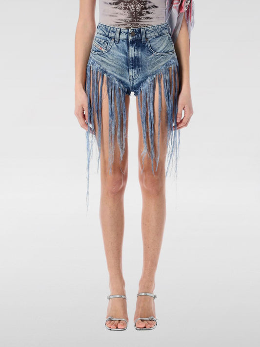 Diesel Short Woman Blue
