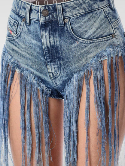 Diesel Short Woman Blue
