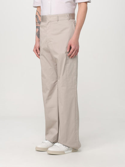 Fendi Pants Men Grey