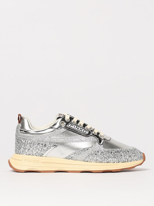 Pinko Sneakers Woman Silver
