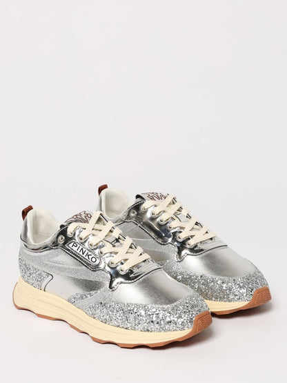 Pinko Sneakers Woman Silver