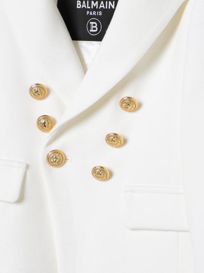Balmain Blazer Kids White