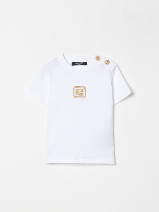 Balmain T Shirt Kids White