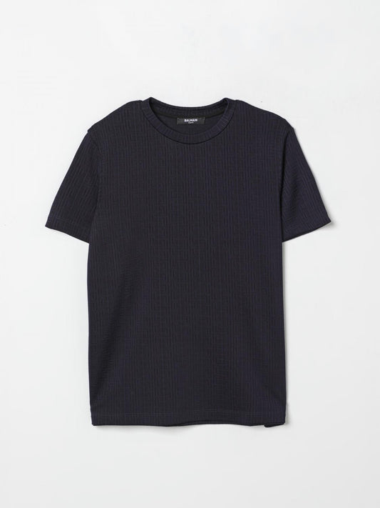 Balmain T Shirt Kids Blue