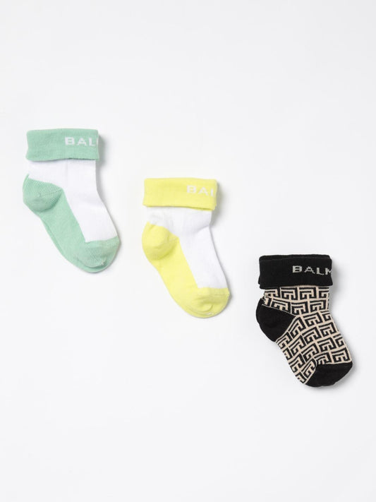 Balmain Socks Baby Kids Multicolor